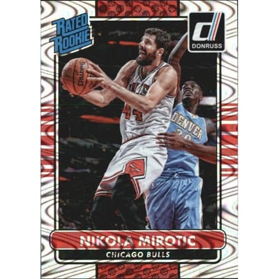 2014-15 Donruss Swirlorama #219 Nikola Mirotic
