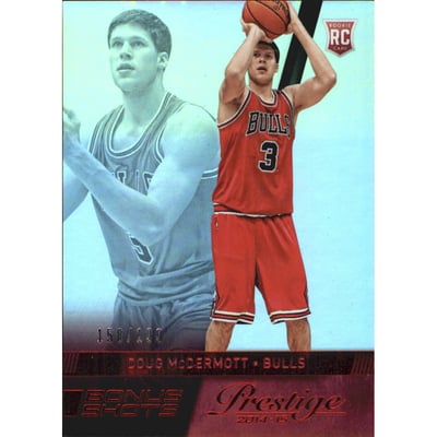 2014-15 Prestige Premium Bonus Shots Red #171 Doug McDermott