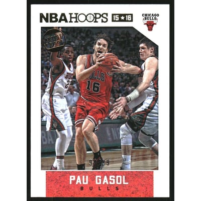 2015-16 Hoops Artist Proof #216 Pau Gasol
