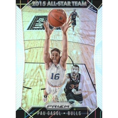 2015-16 Panini Prizm Prizms Silver #353 Pau Gasol AS