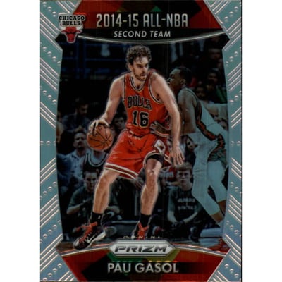 2015-16 Panini Prizm Prizms Silver #384 Pau Gasol ANBA