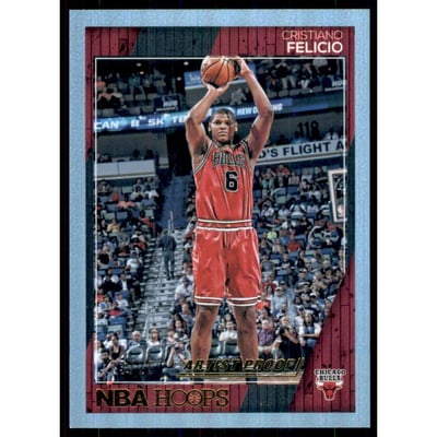 2016-17 Hoops Artist Proof #167 Cristiano Felicio