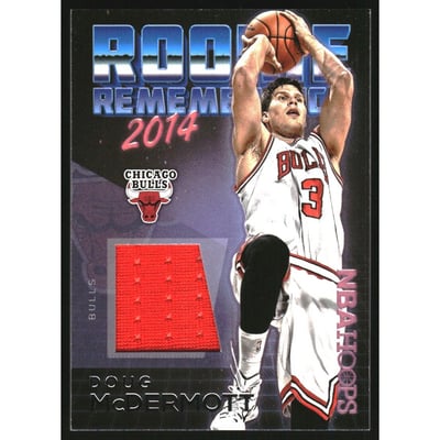 2016-17 Hoops Rookie Remembrance Memorabilia #36 Doug McDermott
