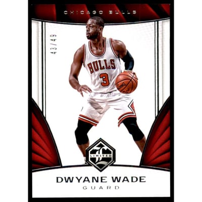 2016-17 Limited Silver Spotlight #38 Dwyane Wade