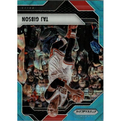 2016-17 Panini Prizm Prizms Teal Wave #30 Taj Gibson