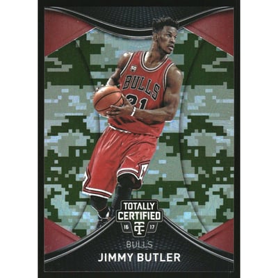 2016-17 Totally Certified Camo #15 Jimmy Butler