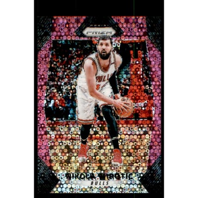 2017-18 Panini Prizm Prizms Fast Break Pink #248 Nikola Mirotic
