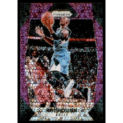2017-18 Panini Prizm Prizms Fast Break Purple #242 Kris Dunn