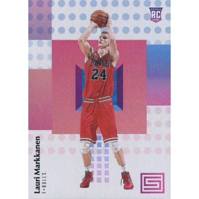 2017-18 Panini Status #120 Lauri Markkanen RC
