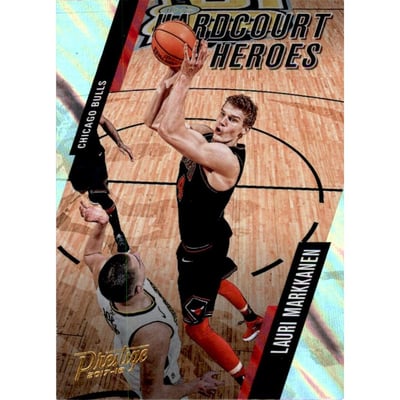 2017-18 Prestige Hardcourt Heroes Mist #4 Lauri Markkanen