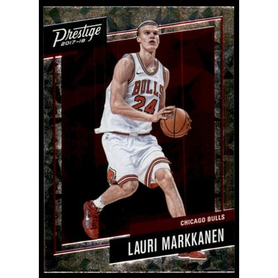 2017-18 Prestige Micro Etch Rookies #7 Lauri Markkanen