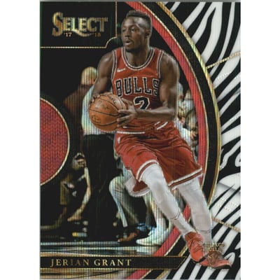 2017-18 Select Prizms Zebra #5 Jerian Grant
