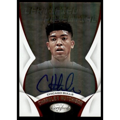 2018-19 Certified Certified Potential Autographs #22 Chandler Hutchison