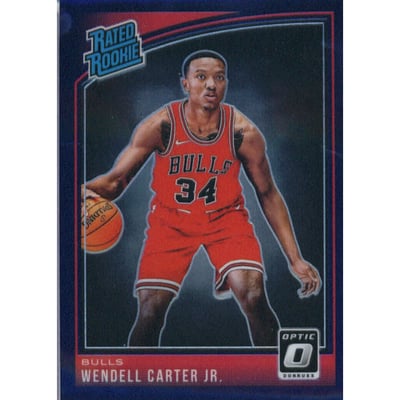 2018-19 Donruss Optic Purple #170 Wendell Carter Jr. RR