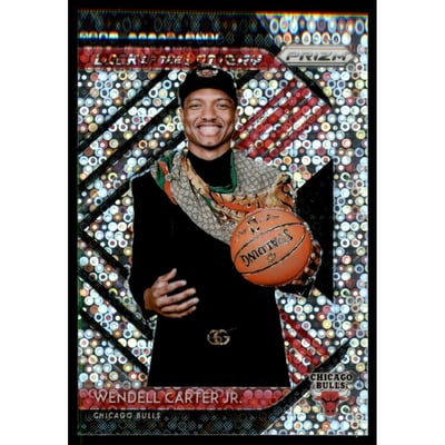 2018-19 Panini Prizm Luck of the Lottery Prizms Fast Break #7 Wendell Carter Jr.