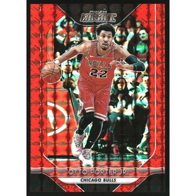 2018-19 Panini Prizm Mosaic Orange #82 Otto Porter Jr.