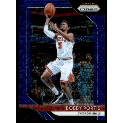 2018-19 Panini Prizm Prizms Blue #140 Bobby Portis