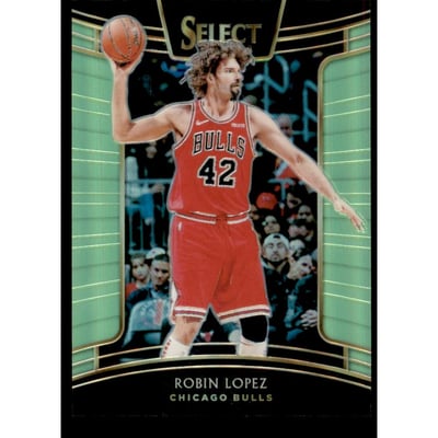 2018-19 Select Prizms Neon Green #5 Robin Lopez