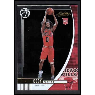 2019-20 Absolute Memorabilia #86 Coby White RC