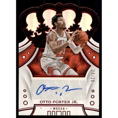 2019-20 Crown Royale Crown Autographs Red #53 Otto Porter Jr.