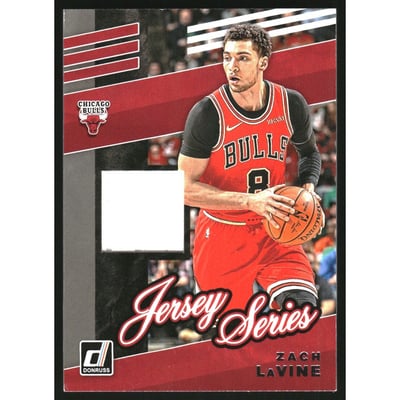 2019-20 Donruss Jersey Series #6 Zach LaVine