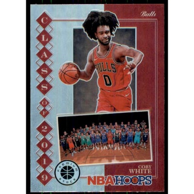 2019-20 Hoops Premium Stock Class of 2019 Holo #13 Coby White