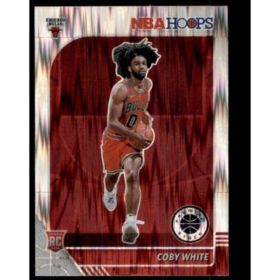 2019-20 Hoops Premium Stock Prizms Flash #204 Coby White