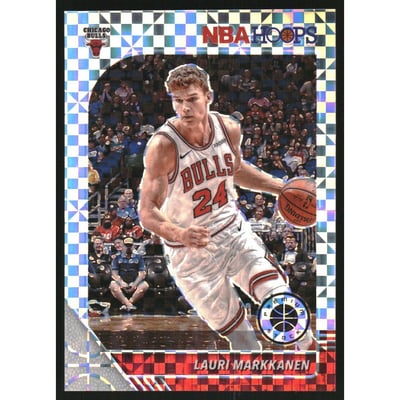 2019-20 Hoops Premium Stock Prizms Premium Set #27 Lauri Markkanen