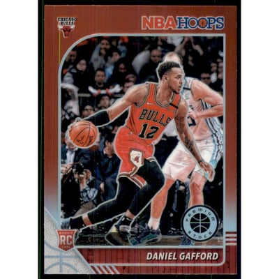 2019-20 Hoops Premium Stock Prizms Red #243 Daniel Gafford