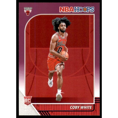 2019-20 Hoops Purple #204 Coby White
