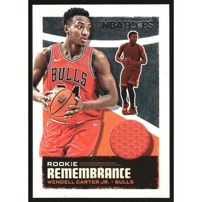 2019-20 Hoops Rookie Remembrance Jerseys #42 Wendell Carter Jr.