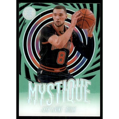2019-20 Panini Illusions Mystique Emerald #11 Zach LaVine