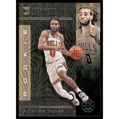2019-20 Panini Illusions Trophy Collection Sapphire #163 Coby White