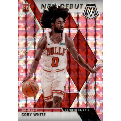 2019-20 Panini Mosaic Mosaic Pink Camo #264 Coby White