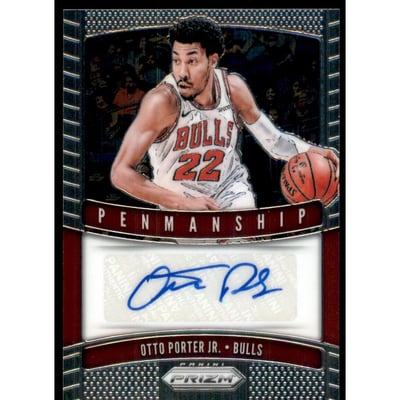 2019-20 Panini Prizm Penmanship #13 Otto Porter Jr.