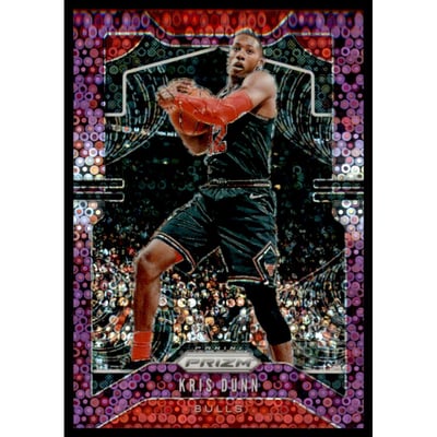 2019-20 Panini Prizm Prizms Fast Break Purple #62 Kris Dunn