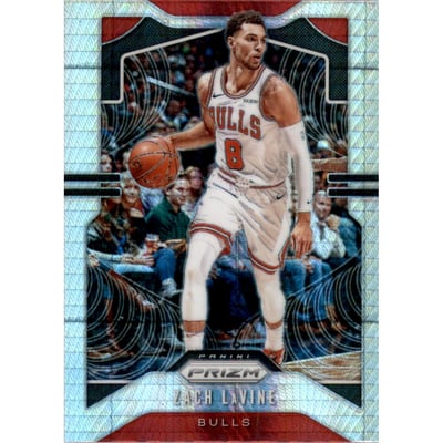 2019-20 Panini Prizm Prizms Hyper #61 Zach LaVine
