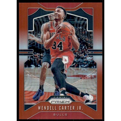 2019-20 Panini Prizm Prizms Red #65 Wendell Carter Jr.