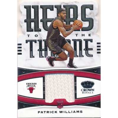 2020-21 Crown Royale Heirs to the Throne Materials #3 Patrick Williams