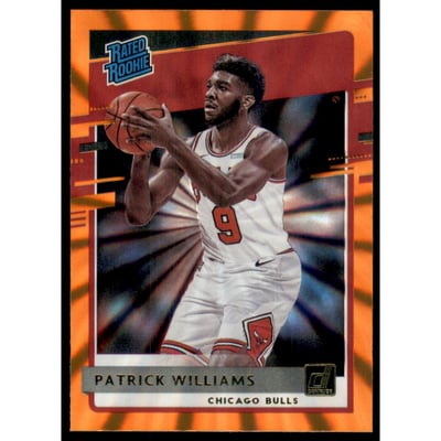 2020-21 Donruss Holo Orange Laser #227 Patrick Williams RR