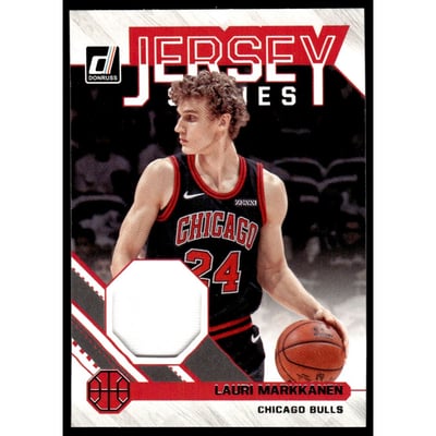 2020-21 Donruss Jersey Series #11 Lauri Markkanen
