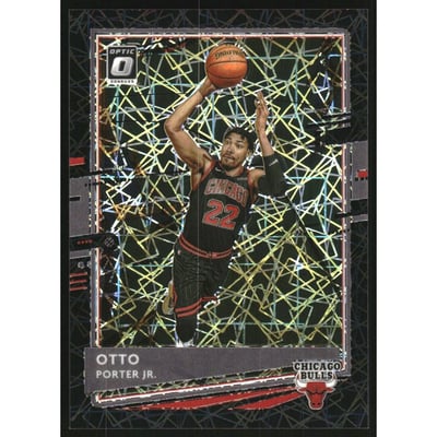 2020-21 Donruss Optic Black Velocity #80 Otto Porter Jr.