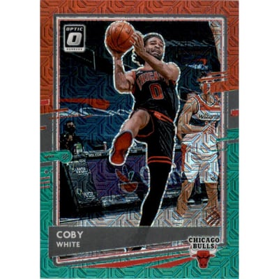 2020-21 Donruss Optic Choice Red and Green #126 Coby White