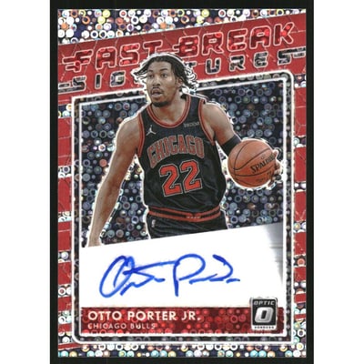 2020-21 Donruss Optic Fast Break Signatures #47 Otto Porter Jr.