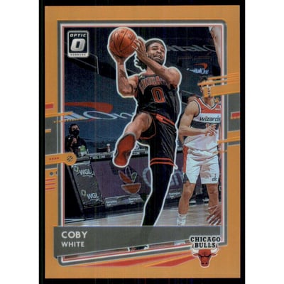 2020-21 Donruss Optic Orange #126 Coby White