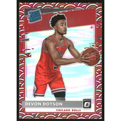 2020-21 Donruss Optic Photon #173 Devon Dotson RR