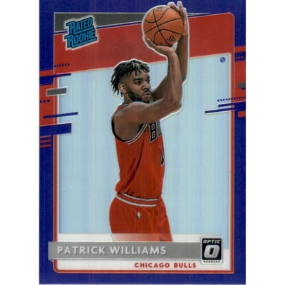 2020-21 Donruss Optic Purple #154 Patrick Williams RR