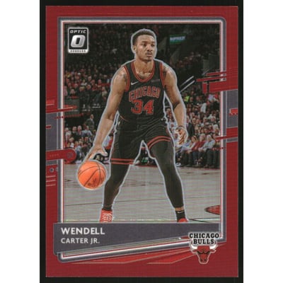 2020-21 Donruss Optic Red #34 Wendell Carter Jr.