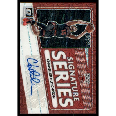 2020-21 Donruss Optic Signature Series Choice #29 Chandler Hutchison