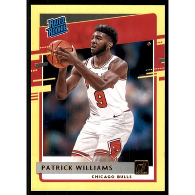 2020-21 Donruss Yellow Flood #227 Patrick Williams RR